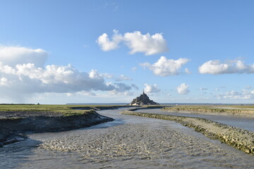 モンセンミシェル遠望 © Akio Mukunoki