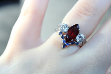 ring on hand