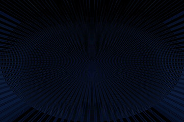 Fototapeta premium Abstract blue pattern on dark background