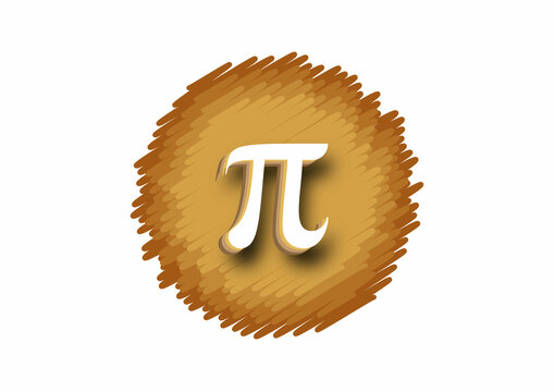 Pi day, International pie day 14 march. with pie symbols vector illustration.
