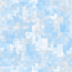 Digital camouflage seamless pattern. Abstract military geometric modern camo