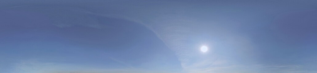 Fototapeta na wymiar Himmel für 360 Grad Panorama
