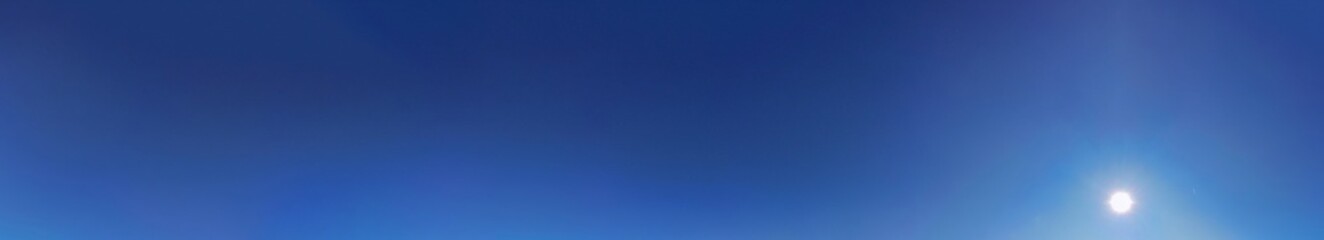 Himmel für 360 Grad Panorama