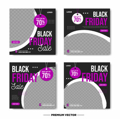 Banner templates for social media posts	