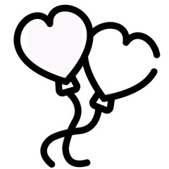 heart ballons