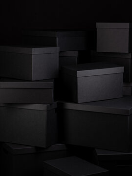 Stack of Black Boxes