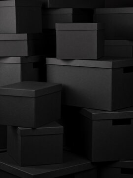 Stack of Black Boxes