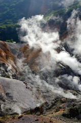 Hot springs in Hokkaido