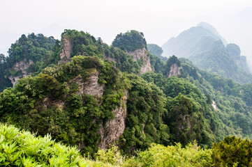 Wudang Mountain Scenery and Ancient Architectural Complex in Shiyan City, Hubei Province, China