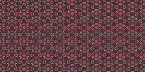 Seamless pattern with flowers