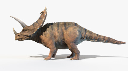 3d rendered illustration of a Pentaceratops © Sebastian Kaulitzki