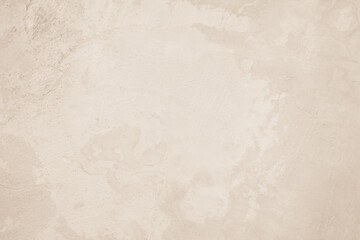 Cream concreted wall for interiors or outdoor exposed surface polished concrete. Cement have sand and stone of tone vintage texture background.