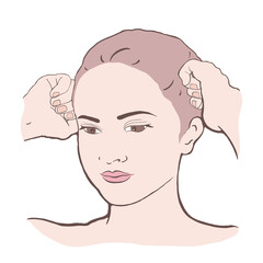 セルフマッサージ・ヘッドマッサージ