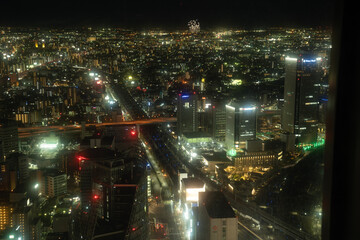 night view of the city