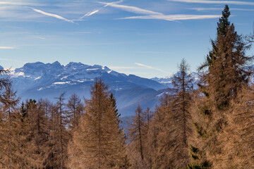 South Tyrol at winter time