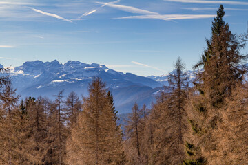 South Tyrol at winter time