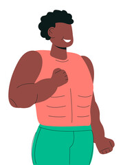 Fototapeta premium Happy vector. OK sign, super symbol. Good luck, good mind