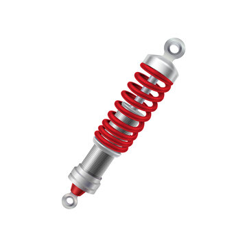 recommend clip art: Realistic Shock Absorber