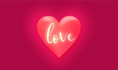 Valentine day. The 14th of February. Cupid and love. Hearts and gifts to loved ones. Set for February 14. Romantic relationships. Gift box. A box with a bow. Passion and tenderness.