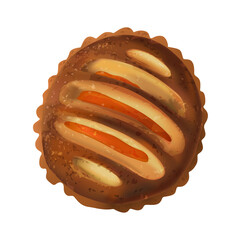 Realistic Biscuit Illustration