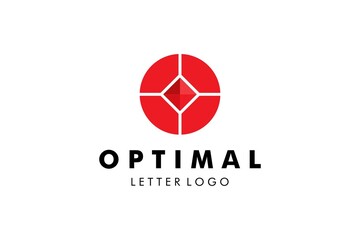Obraz premium Letter O Logo : Suitable for Company Theme, Technology Theme, Initial Theme, Infographics and Other Graphic Related Assets.