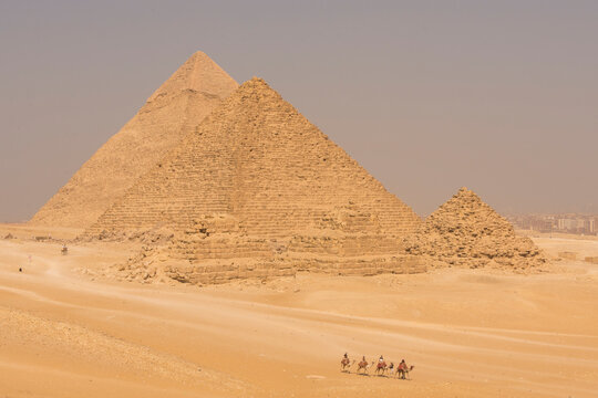 Las pir&aacute;mides de Giza