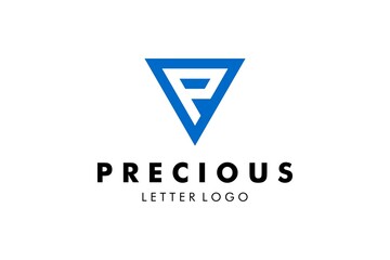 Letter P Logo : Suitable for Company Theme, Technology Theme, Initial Theme, Infographics and Other Graphic Related Assets.