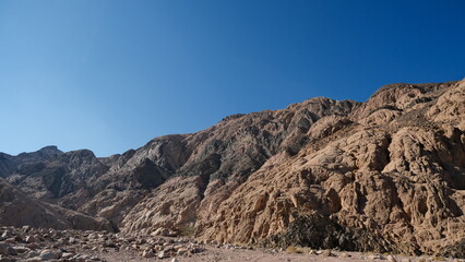 Sinai mountains and oaisis