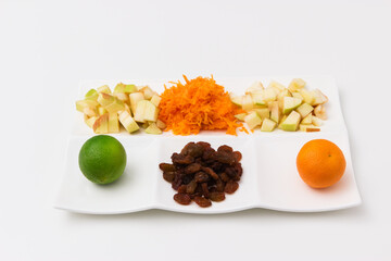 Ingredients for pies stuffing.
