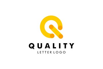 Letter Q Logo : Suitable for Company Theme, Technology Theme, Initial Theme, Infographics and Other Graphic Related Assets.