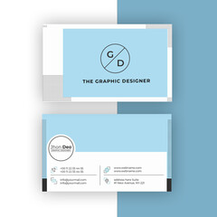 Business Card Set- Creative and Clean Business Card Template.