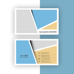 Fototapeta premium Business Card Set- Creative and Clean Business Card Template.