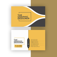 Business Card Set- Creative and Clean Business Card Template.