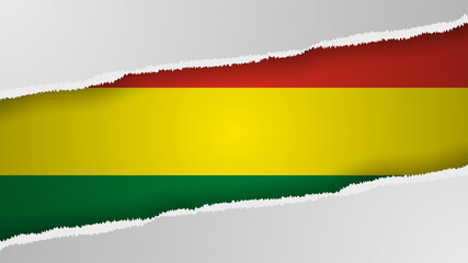 EPS10 Vector Patriotic background with Bolivia flag colors.