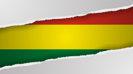 Obraz premium EPS10 Vector Patriotic background with Bolivia flag colors.