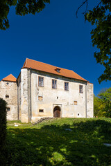 Cuknstejn Fortress near Nove hrady, Southern Bohemia, Czech Republic