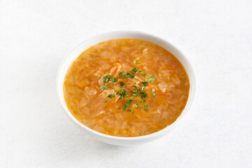 Cabbage (sauerkraut) soup