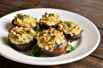 Stuffed mushrooms