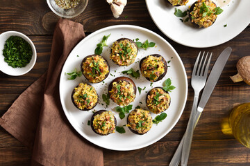 Stuffed mushrooms