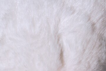 soft white fur texture plush fur background close-up beautiful abstract