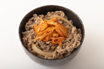 キムチ牛丼