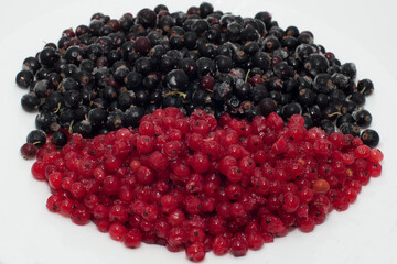 assorted frozen fruits from the freezer