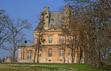 Maisons Laffitte, France - april 3 2017 : castle