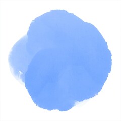 Modern blue watercolor hand drawn splash design