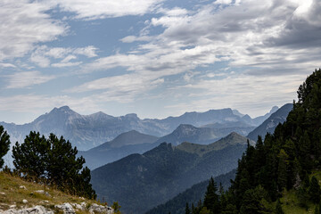 Fototapeta na wymiar Mountains in France