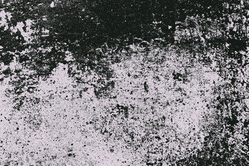 White and black old stone wall as background. Distressed texture of stone. Grunge vector background. Abstract halftone illustraction. Selective focus