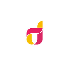 d logo letter design