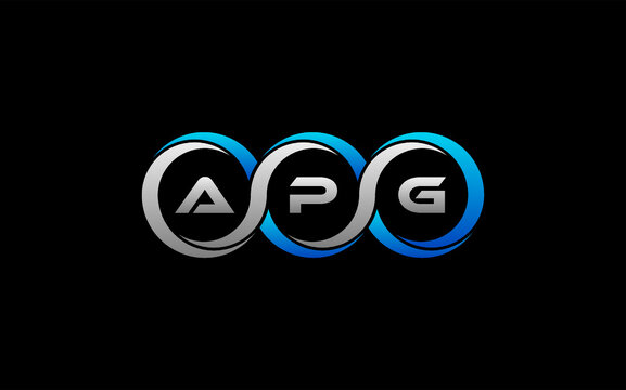 APG Letter Initial Logo Design Template Vector Illustration