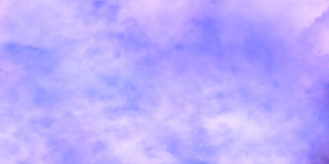 Blue background with clouds Background with clouds Dreamy Purple and blue Fantasy Cloudscape. Beautiful white cirrus clouds and a blue sky. Background. Landscape.