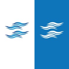 Wave beach vector illustration design